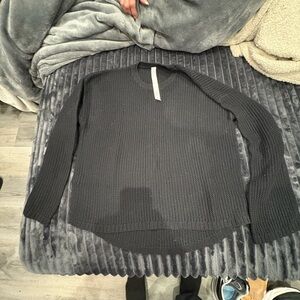 lululemon athletica Charcoal Crewneck Sweater